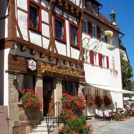 Hotel Zum Treuen Bartel Markgröningen Exterior foto